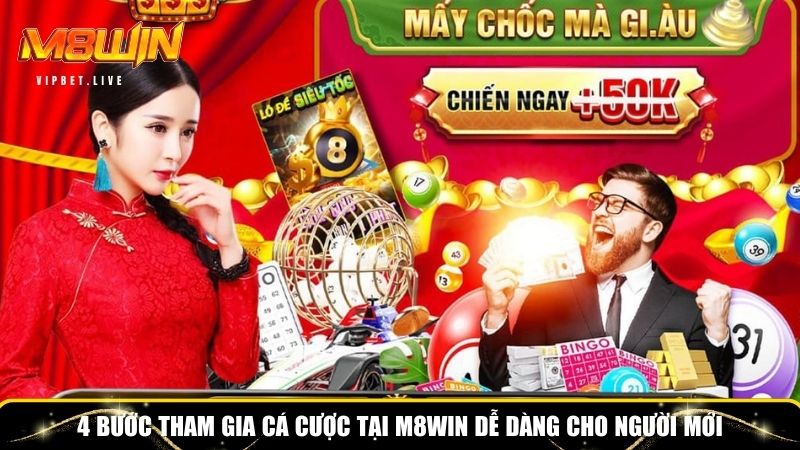 Quy trình tham gia cá cược tại M8WIN